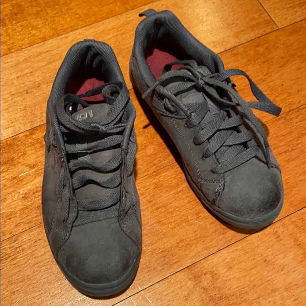 Boys Suede Gray Sneakers